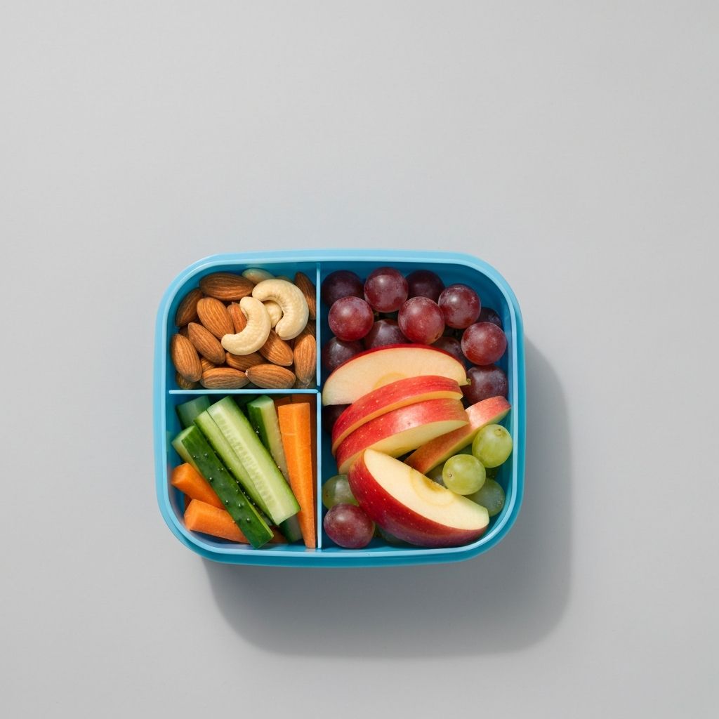 Gesunde Snacks unterwegs